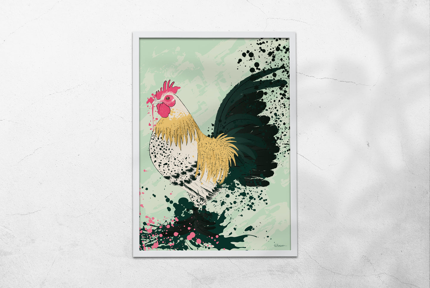 *Footprints - Oscar (print only)