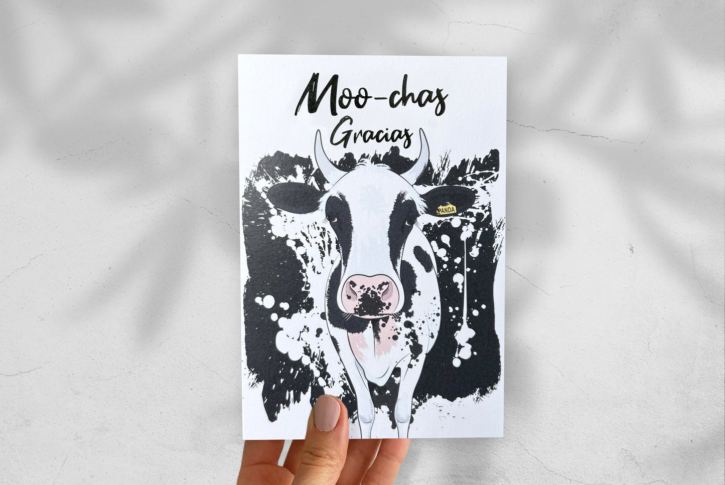 Card - Moo-chas Gracias