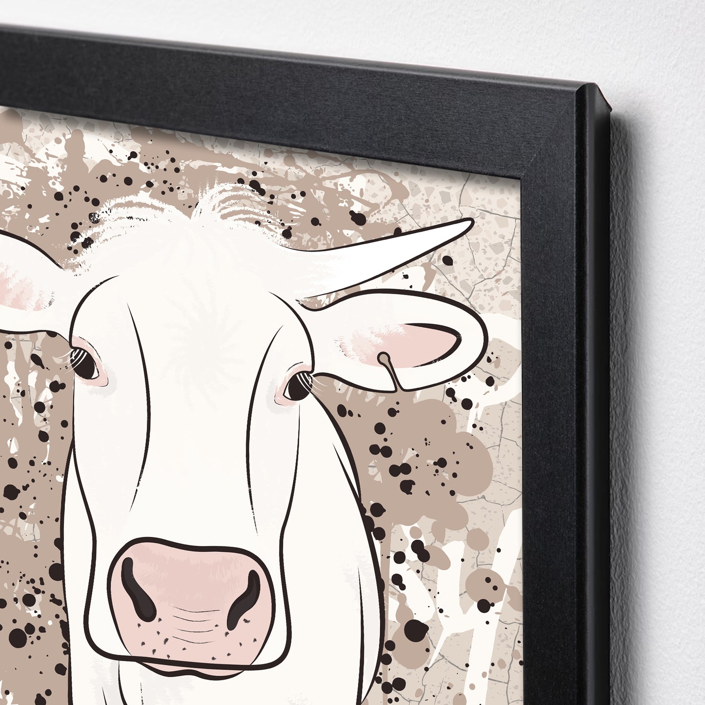 The Herd - Evie mini framed print