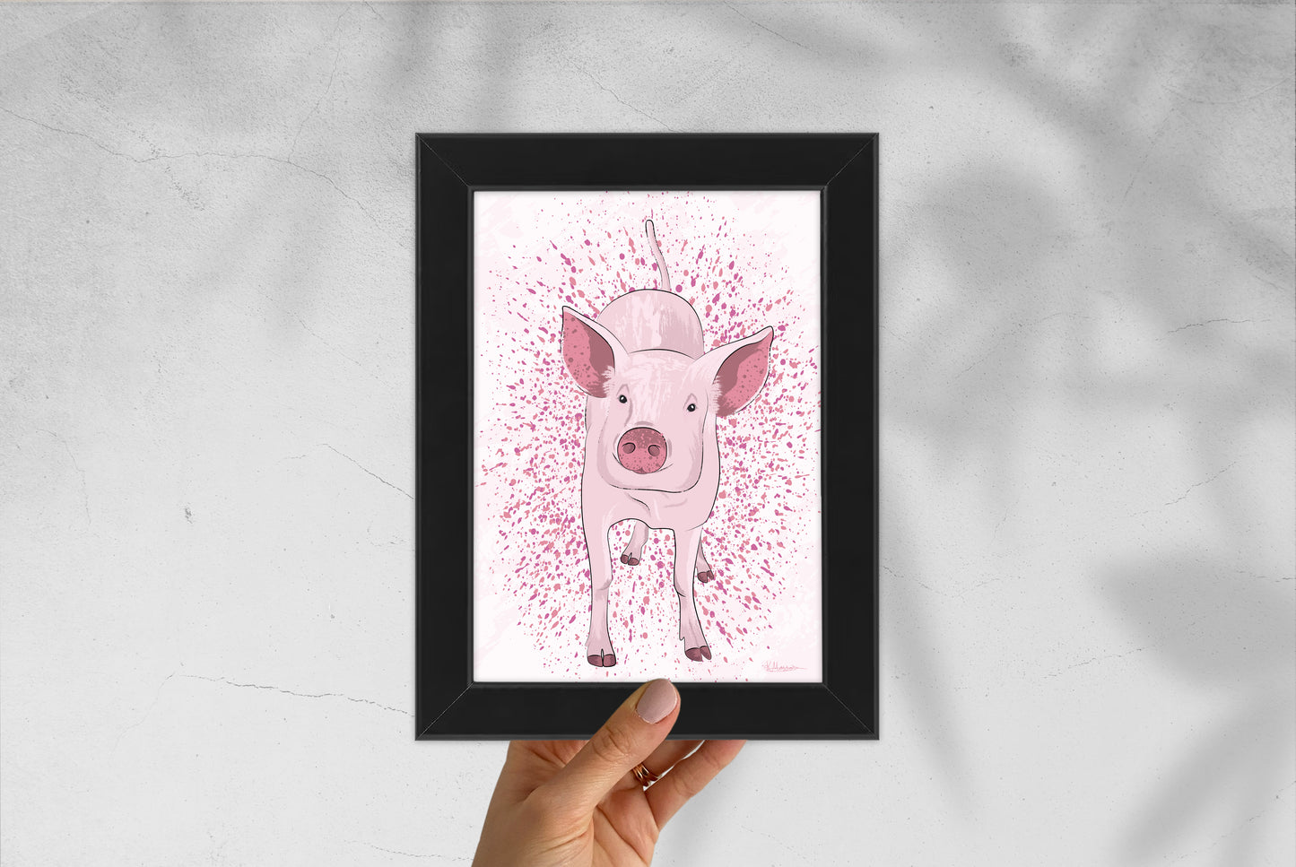 The Retreat - Elvis mini framed print