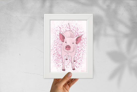 The Retreat - Elvis mini framed print