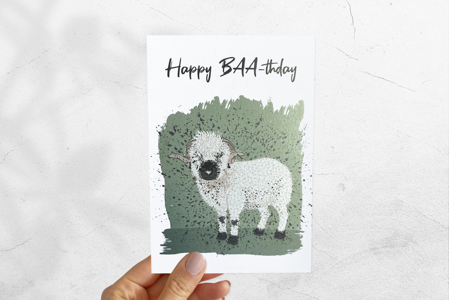 Card - Happy BAA-thday