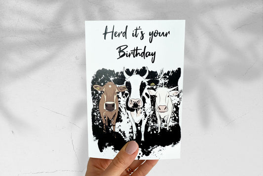 Card - Herd it's your Birthday