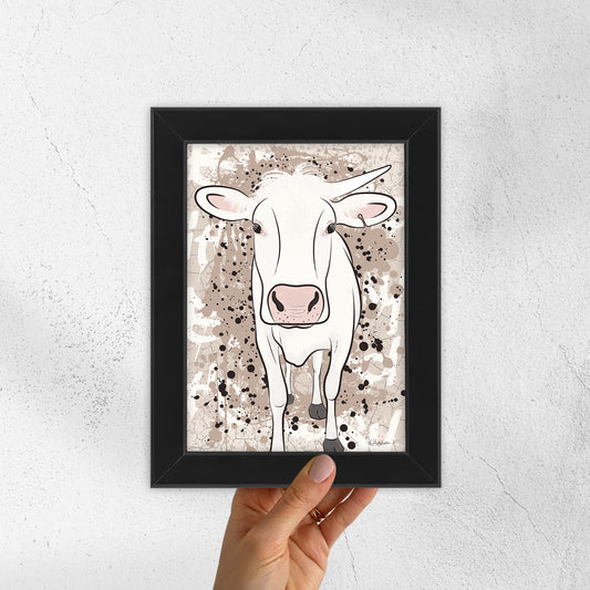 The Herd - Evie mini framed print