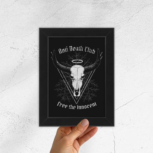 Viva! - Anti Death Club mini framed print